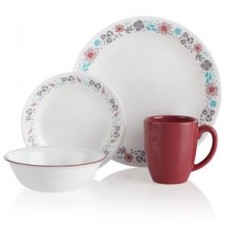 סט אוכל ל- 12 סועדים Corelle Classic Nordic Bloom